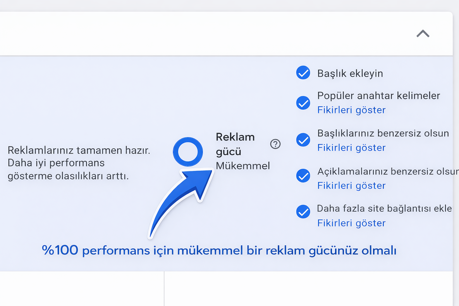 Google Ads reklam gücü